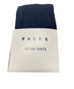 Plain Navy Cotton Tights